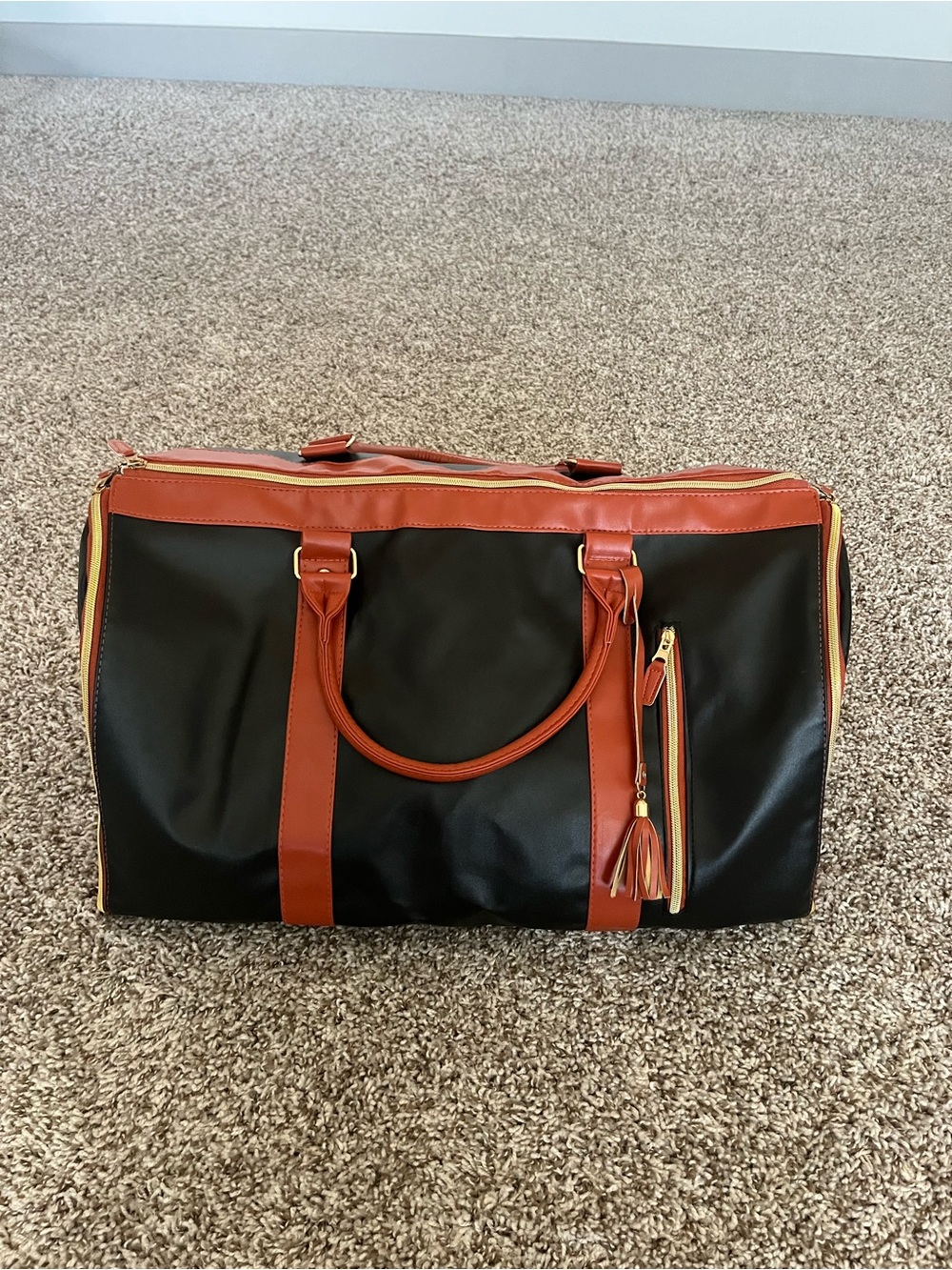 Convertible Garment Duffle Travel Bag